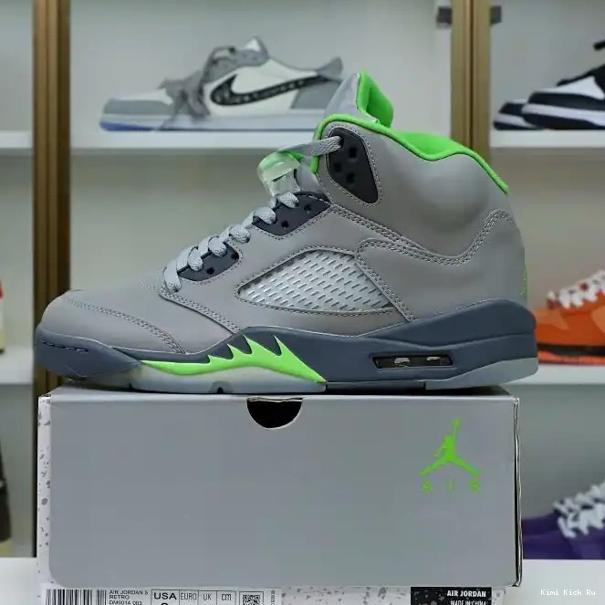 BEAN' 'GREEN JORDAN AIR Kimikick RETRO 5 2022 0808